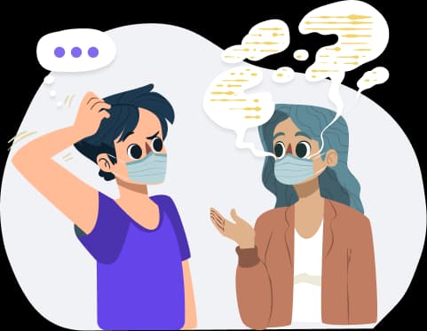 Group of people talking