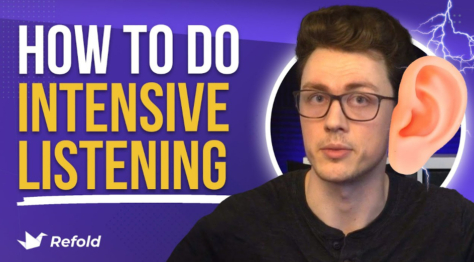 How to improve your listening skills with intensive listening